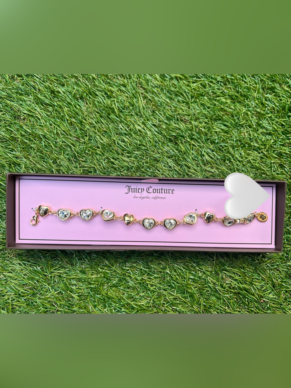 Juicy Couture Bling Heart Bracelet